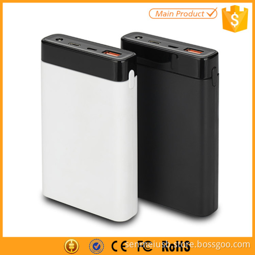 9V 12 Volt Fast Charging QC 2.0 Type-C Power Bank 10000mah Quick Charge External Battery Digital Display